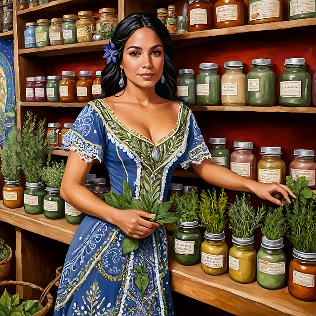Mujeres y plantas: Curandera